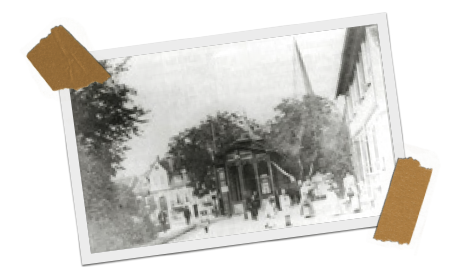historische Ansicht des Eselskrug